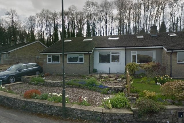 This four-bedroom semi-detached bungalow on Park Road, Bakewell, sold for £421,000 in July.