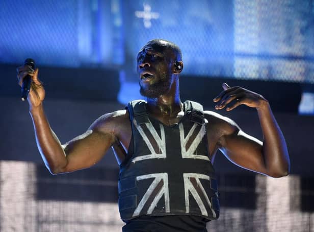 Stormzy proved a hit at his gig in Sheffield last nigh  (Photo by Leon Neal/Getty Images)