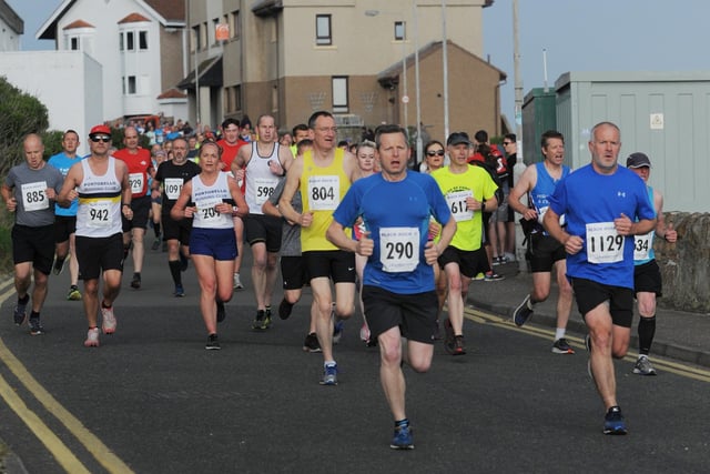 Sport was badly hit by the pandemic with many long established events having to take a year out - including the famous Black Rock 5 race in Kinghorn (Pic: George McLuskie)