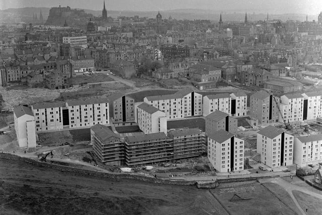The ever changing cityscape  - new housing in  Dumbiedykes