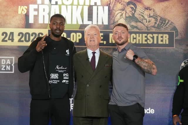 Shak Thompson Frank Warren and Brad Pauls