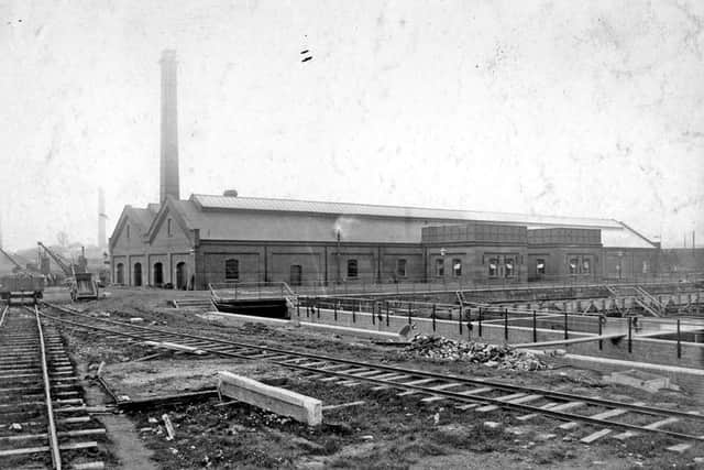 Blackburn Meadows Sewage Treatment Works in 1909. Image: Picture Sheffield.