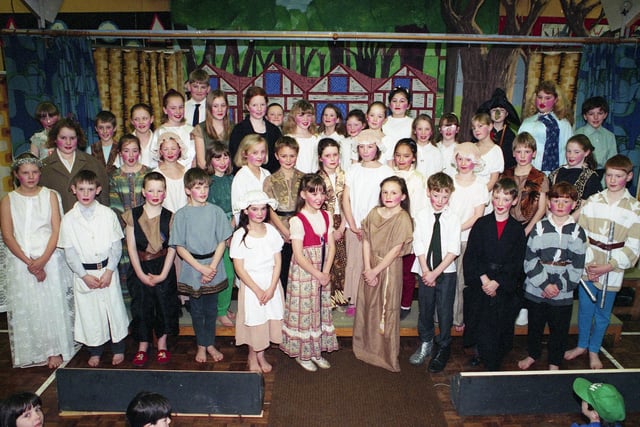 Pupils from South Hylton Primary School were pictured staging their annual pantomime Babes in The Woods. Do you recognise any of the cast?