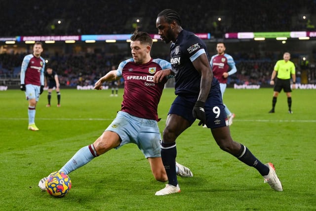 West Ham can’t afford to sign Burnley defender James Tarkowski in January despite the fact that he is out of contract next summer. (The Sun)

(Photo by Stu Forster/Getty Images)
