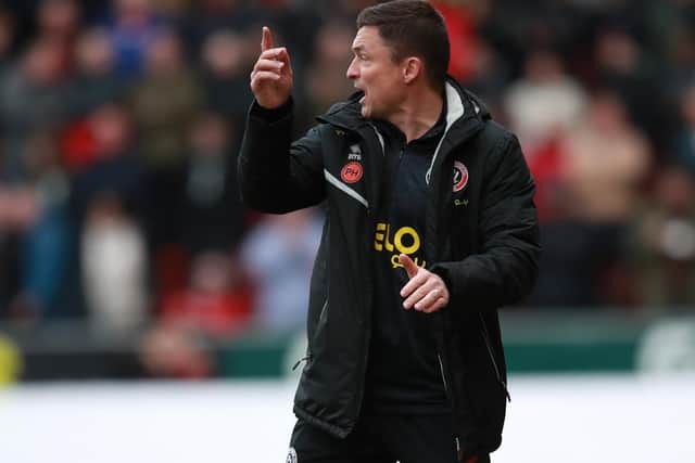 Paul Heckingbottom says Sheffield United's board are the ones to face questions about takeover Simon Bellis / Sportimage
