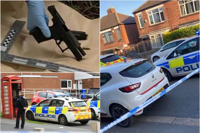 South Yorkshire Police officers are monitoring 19 organised crime groups in Sheffield
