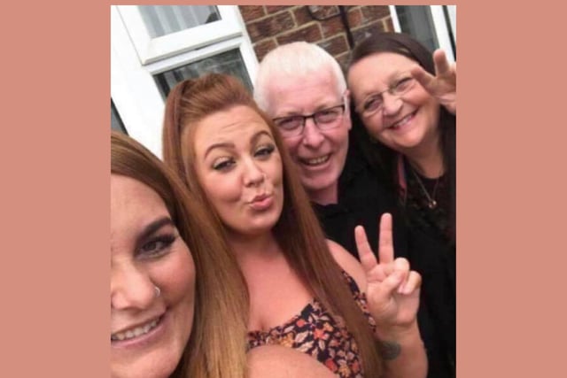 Kelly Sharp: Family of key workers so proud. Dad a lorry driver keeping people receiving their goods, Mam and me both Tesco workers and my beautiful sister a care worker. All doing amazing jobs.