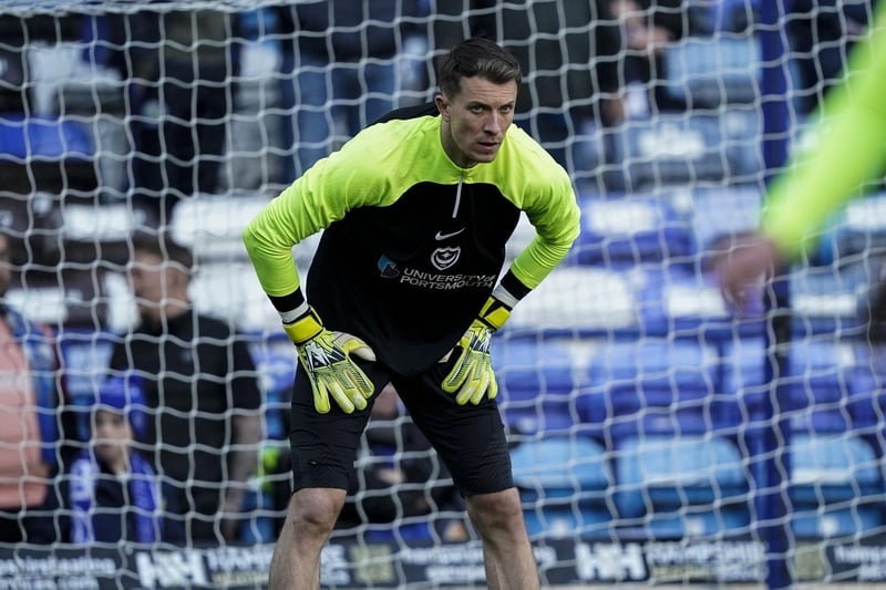 The keeper signed a short-term contract with Pompey in January after being without a club since his Luton departure last summer. He was unable to dislodge Will Norris as the Blues' No1, though, as he remained on the bench without making an appearance. The 29-year-old has 21 Pompey appearances after a loan spell from the Hatters over the second half of them 2022-23 season.