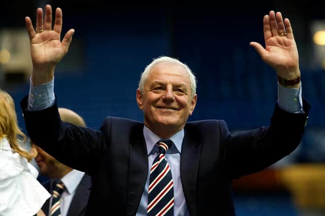 Rangers boss Walter Smith celebrates one of his many successes. Photo credit: SNS Group Craig Williamson