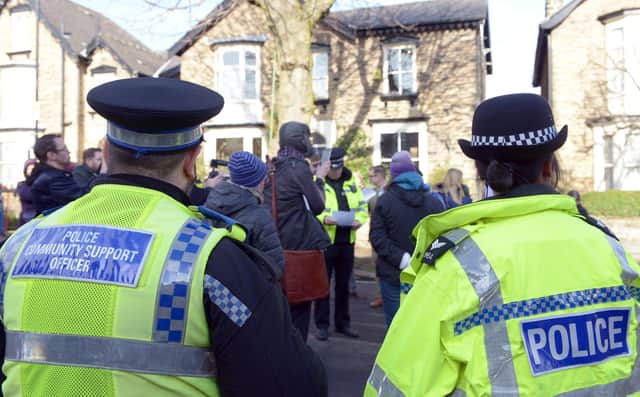 Chippinghouse Road Sheffield Tree Protest where 7 arrests were made