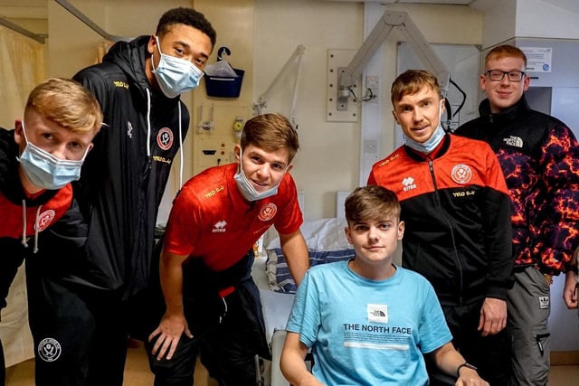Sheffield United stars spread festive cheer in build-up to Christmas