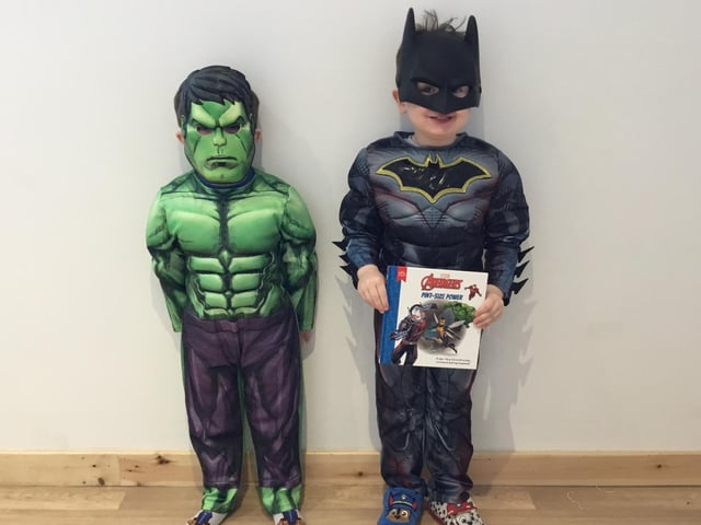 Children dressed up as characters from their favourite books