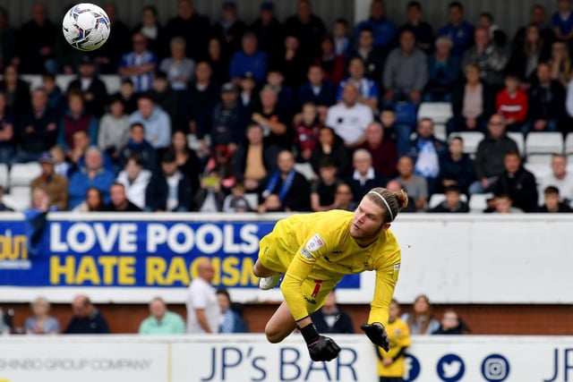 Killip has been Pools' number one in the league this season and while Jonathan Mitchell has done well when replacing him this season, Killip may have done enough in Saturday's display to keep the gloves. Picture by FRANK REID