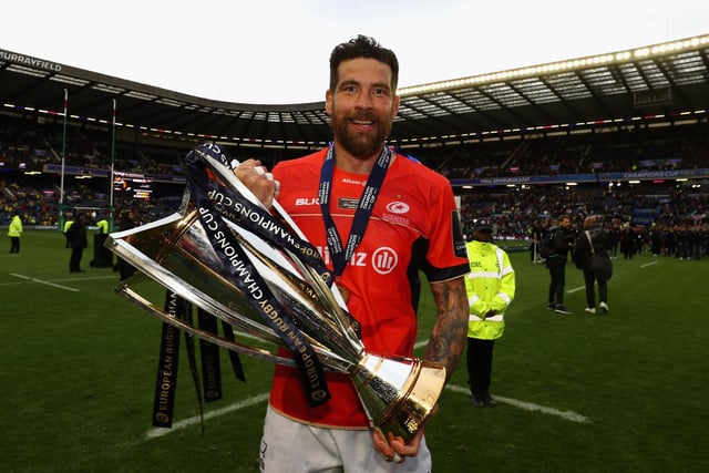 Scotland lock Jim Hamilton made it back-to-back European Cup wins when he made another late appearance off the bench to help Saracens retain the trophy by beating ASM Clermont Auvergne in 2017 at Murrayfield. The 63-times capped Hamilton announced his retirement at the end of the season.
