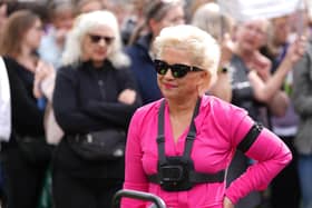 File photo of Kellie-Jay Keen rally in Brighton (photo from Eddie Mitchell). A man has been charged with assault after the ‘Let Women Speak’ event organiser allegedly had soup poured on her at an event outside Sheffield City Hall on September 21.