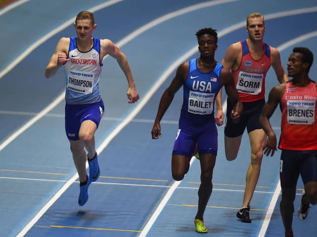 Sheffield sprinter Lee Thompson is back in action for Great Britain this weekend.