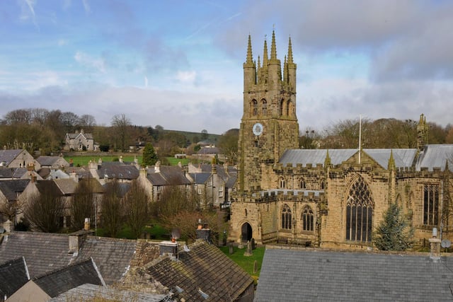 "It's so well-served for a village of its size," says Tim Venn of Tideswell, home to St John the Baptist Church, known as the 'Cathedral of the Peak'. "People do commute there from Manchester and to Sheffield. You've got the Wye Valley on your doorstep and places like Chee Dale and the Monsal Trail."