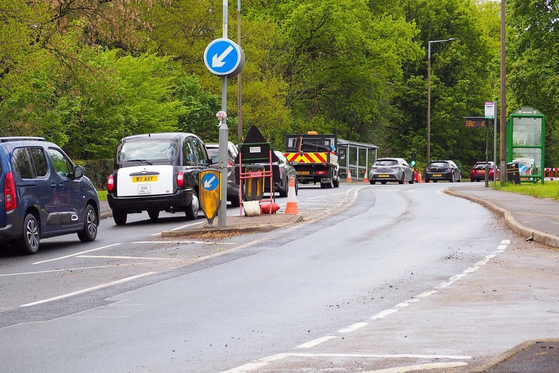 Delays are expected on Chesterfield Road, Brimington, due to traffic control for road works running until August 27.