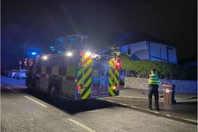 South Yorkshire Police said officers were dispatched to Abbeydale Road last night, along with firefighters from South Yorkshire Fire and Rescue, in order to ‘ensure public safety’ while work to restore power to the area was carried out