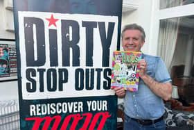 Neil Anderson with the new Dirty Stop Out’s Guide to 1960s Sheffield