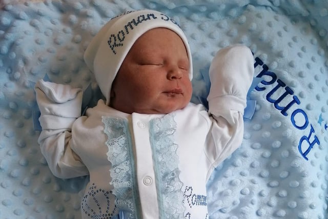 Sarah Lou, said: "Birth of Our beautiful baby Boy Roman Joseph Smith on 7th September 2021. Definitely the highlight of our year."