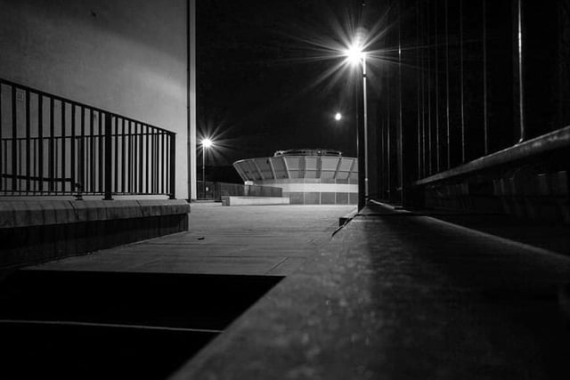 Paul Beech took this picture which typifies how lockdown left town and city centres abandoned at night, with all hospitality forced to close.