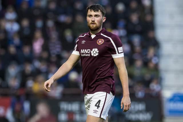 Hearts' John Souttar is being tracked by a number of clubs, including Sheffield United: Ross Parker / SNS Group