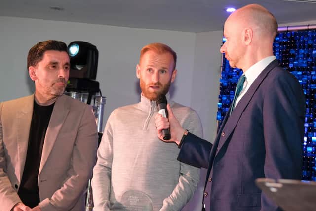 The Star Football Awards at the OEC, in Owlerton, 29/4/24 - Barry Bannan, Sheffield Wednesday Player of the Year