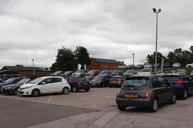 Car parking at the Northern General has been described as 'a nightmare'