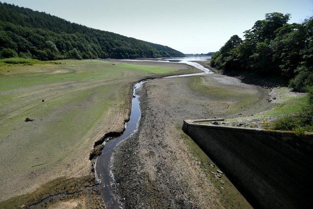 Lindley Wood is a compensation reservoir and Yorkshire Yorkshire Water do not send water to this area during hot weather.