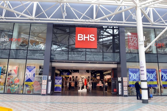 The BHS store in the Middleton Grange Shopping Centre. The store closed in 2016 but did you love to shop there? Or perhaps relax in the cafe.
