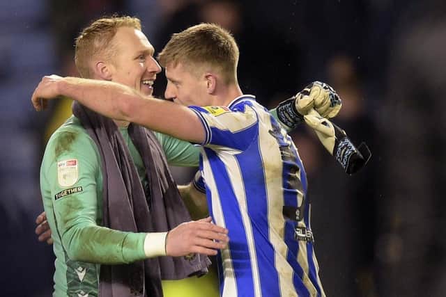 Cameron Dawson has re-joined the Sheffield Wednesday defensive effort alongside Mark McGuinness.