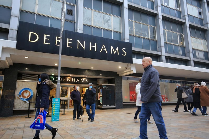 Jo Friend, on Twitter, wants to see Debenhams on The Moor make a comeback. It's certainly a huge part of The Moor.