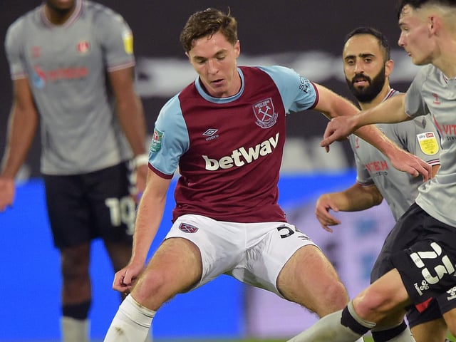 The 20-year-old is currently skipper of the Hammers' under-23s and been described as an 'influential captain'. Coventry moved to Lincoln on loan last January and another spell playing senior football would enhance his development. A Republic of Ireland under-21 international, he wouldn't be included in salary cap rules.