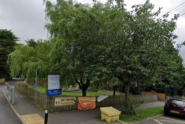 A Google Maps image of Hallam Primary School in Fulwood, Sheffield where work will take place to help provide 16 places for children special educational needs