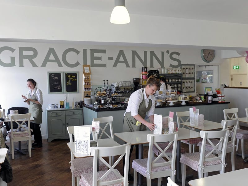 Gracie-Ann's is a quaint little café that overlooks Port Solent Marina. This tearoom, that offers an array of cakes and cream tea's, has a rating of 4.5 out of five with 490 reviews on Tripadvisor.