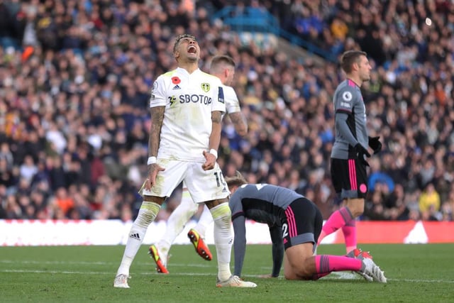 Paul Robinson has claimed that Raphinha could be worth up to £80 million to Leeds United amid continued speculation about his future. (MOT Leeds News)

(Photo by Naomi Baker/Getty Images)
