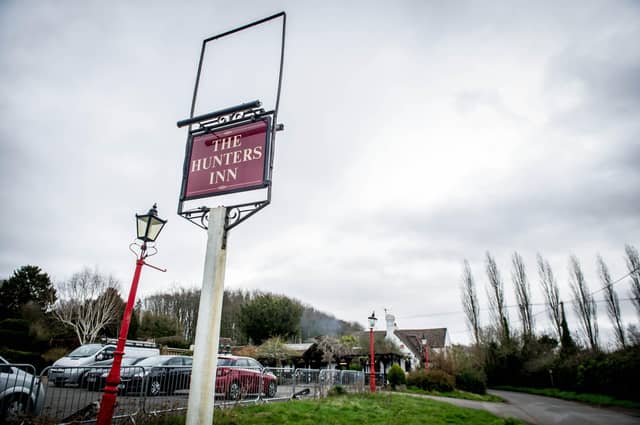 The Hunters Inn, in Swanmore, announced it would temporarily close last week as the management said it would be going in a 'new direction'.
Picture: Habibur Rahman