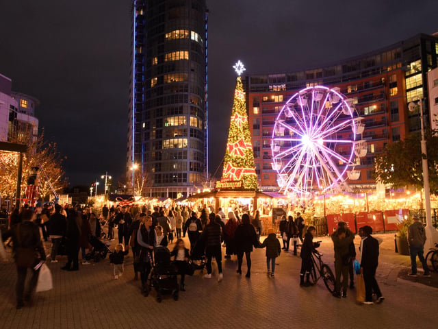 Here is what a trip to Gunwharf Quays' Christmas village looks like. Picture: Keith Woodland (131121-44)