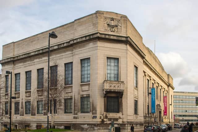 The Central Library and Graves Art Gallery in Sheffield. Picture: Dean Atkins.