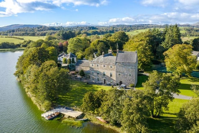 One of Scotland’s most impressive and historically significant homes, set amidst majestic grounds including loch frontage of Bardowie Loch. Guide price £2,700,000.