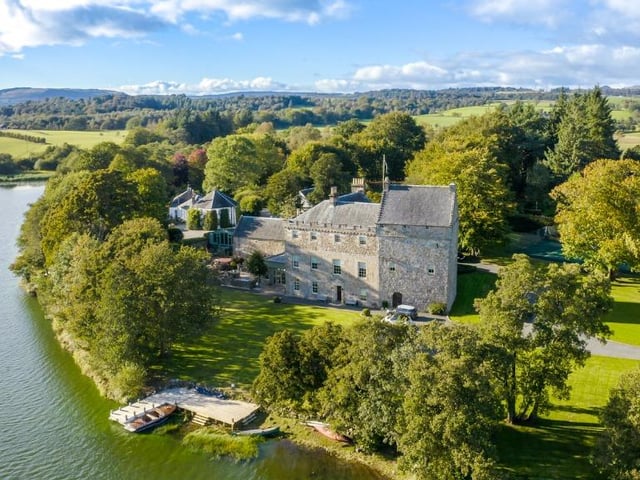 One of Scotland’s most impressive and historically significant homes, set amidst majestic grounds including loch frontage of Bardowie Loch. Guide price £2,700,000.