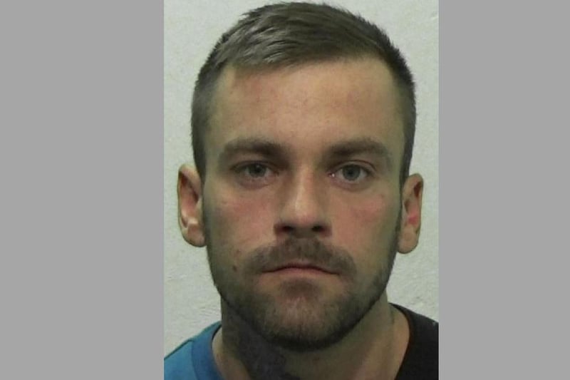 Towle, 30, of Blythe Court, Barton on Humber, Lincolnshire, was jailed for a year driving while disqualified and with no insurance, failure to provide a specimen, assault on an emergency worker, breach of a suspended sentence and breach of conditional discharges while on a training course in Sunderland