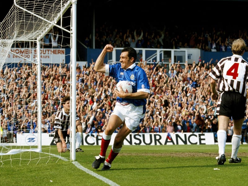 Corporal Punishment bought himself out of the army for £450 and went on to bag 99 goals for the Blues - including 42 league strikes during the 1992-93 season. Also appeared 195 times for Pompey during three different spells at the club.