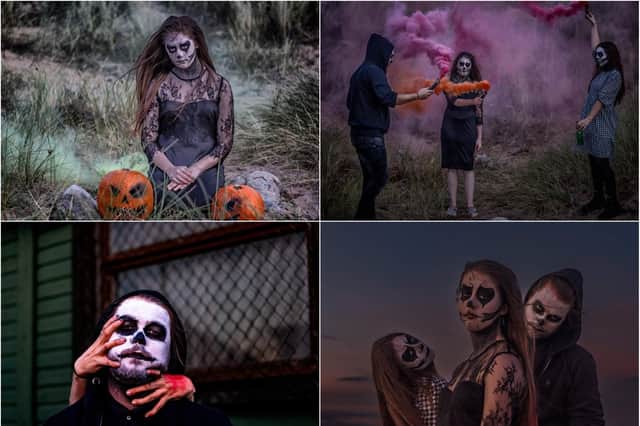 Lee Bullivant created two Halloween photoshoots.