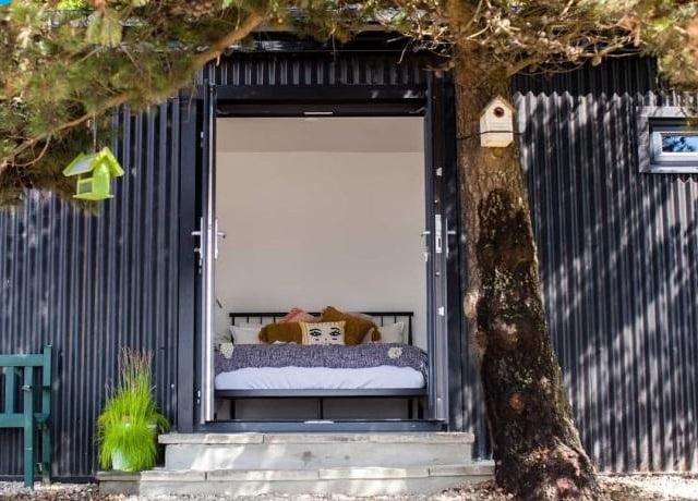 A sumptuous designer studio with Scandi-inspired interiors, and magnificent views across Strangford Lough to the granite mountains beyond. From £94 per night.