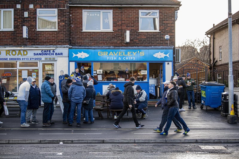 Graveley's has venues next to Elland Road, at White Rose Shopping Centre, and in the city centre, and was named one of the best places to get fish and chips in Leeds. 