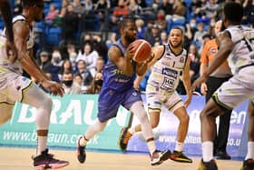 Aaron Anderson has left Sheffield Sharks ‘by mutual consent’ the club has confirmed, with his replacement already unveiled. Phot: Bruce Rollinson