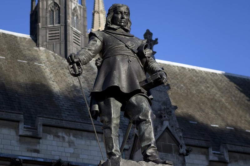 The English statesman and general who led the Parliamentarians to victory against King Charles I in the Civil War was said to be a 'regular' in the village