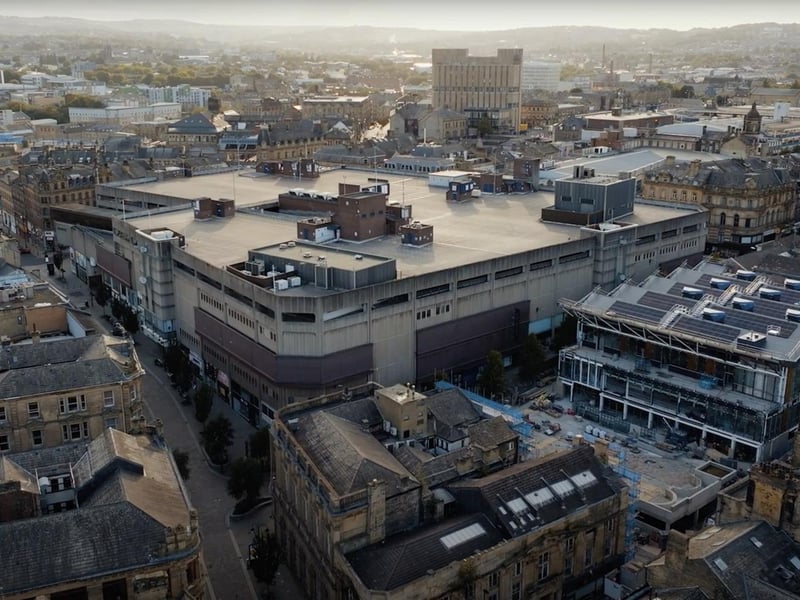 Routes on the first phase of the proposed tram network include linking Bradford city centre to the new Bradford train station.
